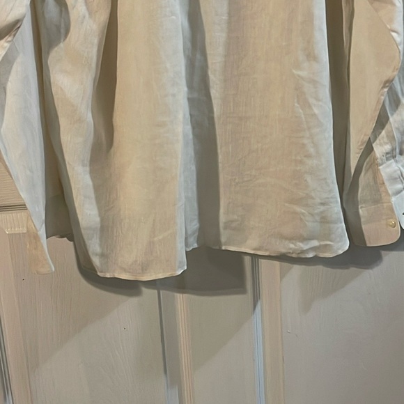 Jos. A. Bank Cream Casual Button Down Shirt - Picture 6 of 9